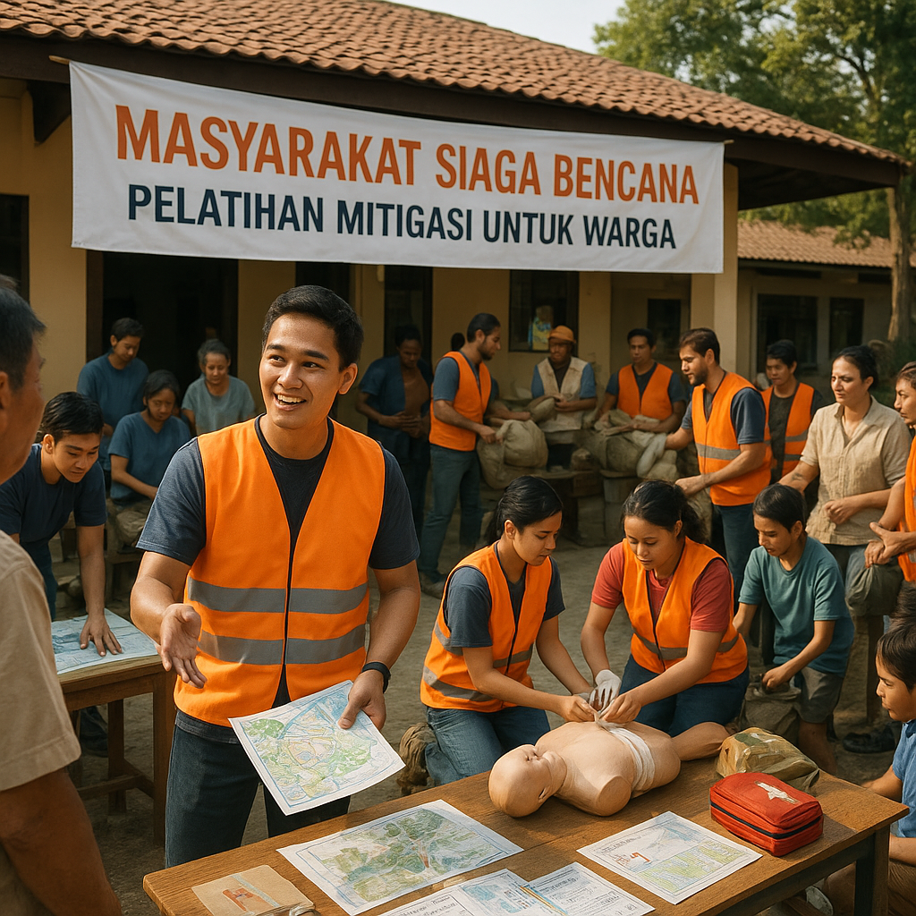 Masyarakat Siaga Bencana: Pelatihan Mitigasi untuk Warga