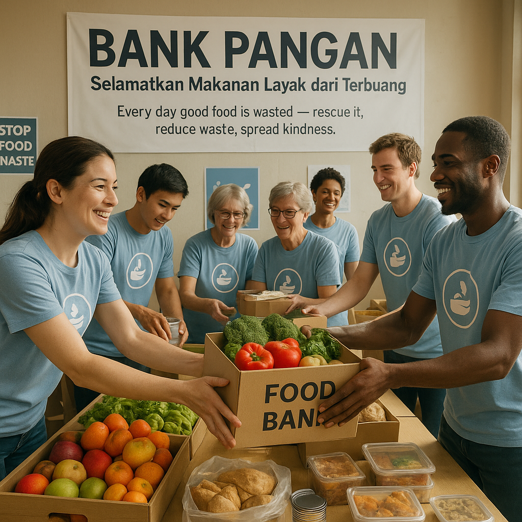 Bank Pangan: Selamatkan Makanan Layak dari Terbuang