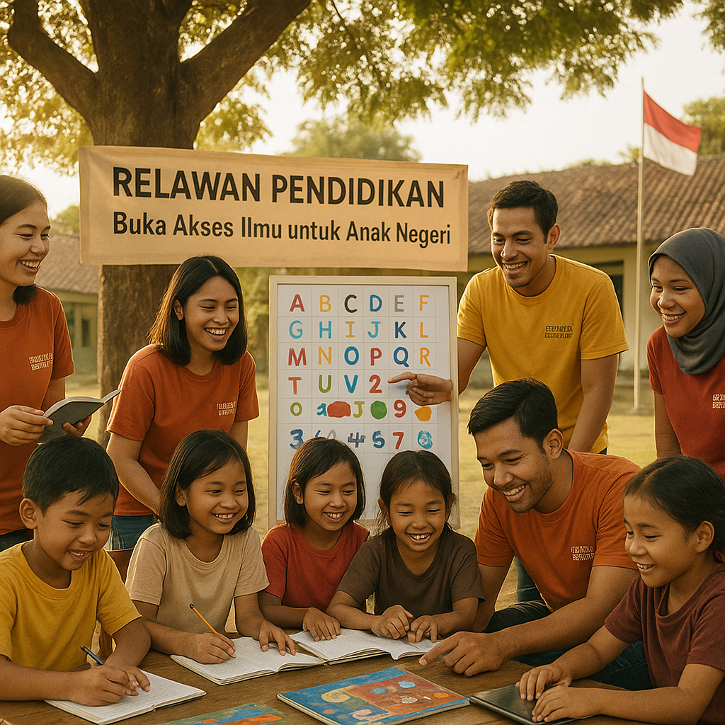 Relawan Pendidikan: Buka Akses Ilmu untuk Anak Negeri