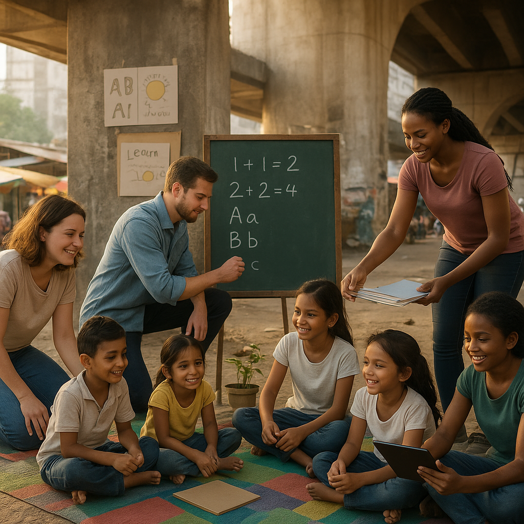 Sekolah Gratis untuk Anak Jalanan: Belajar Tanpa Batas