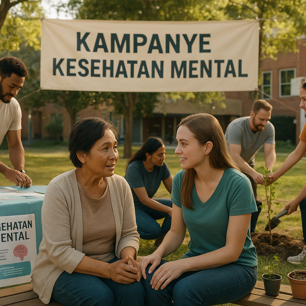 Kampanye Kesehatan Mental di Lingkungan Komunitas