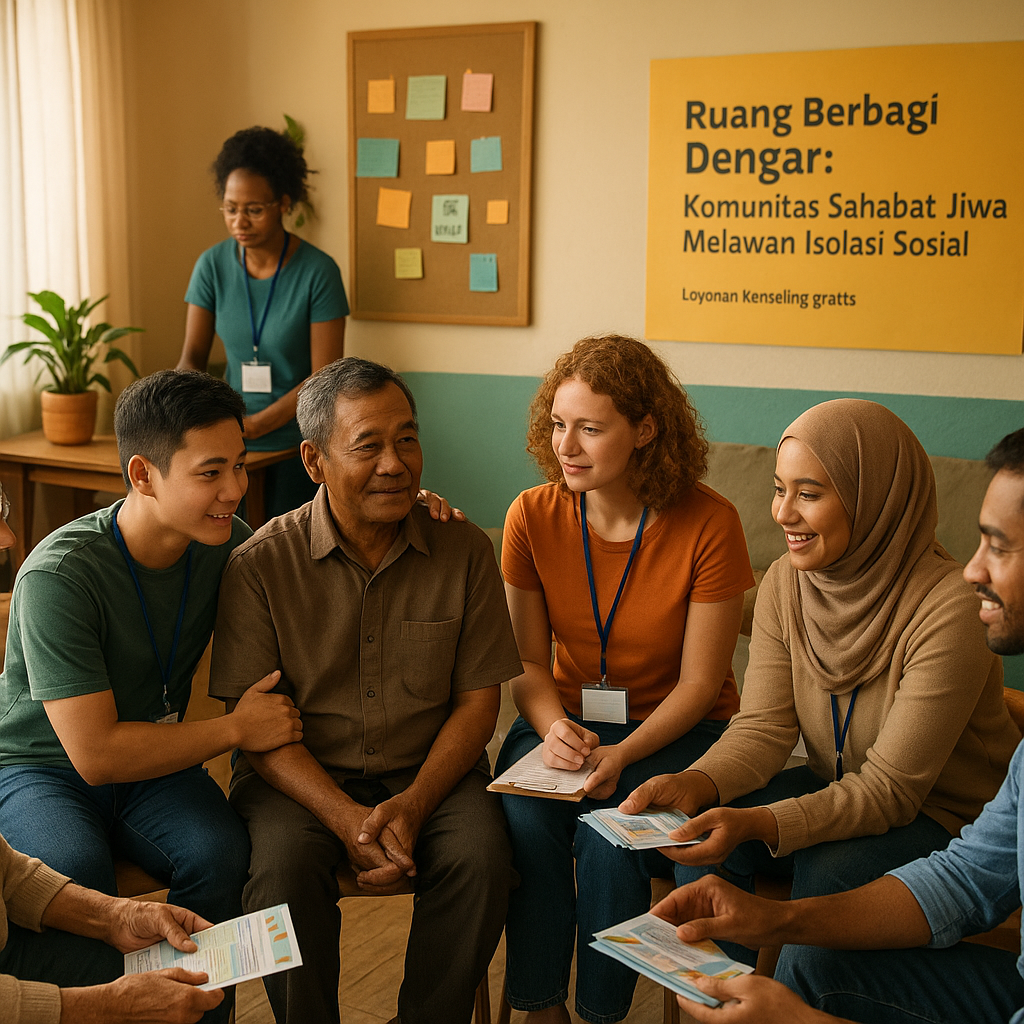 Ruang Berbagi Dengar: Komunitas Sahabat Jiwa Melawan Isolasi Sosial