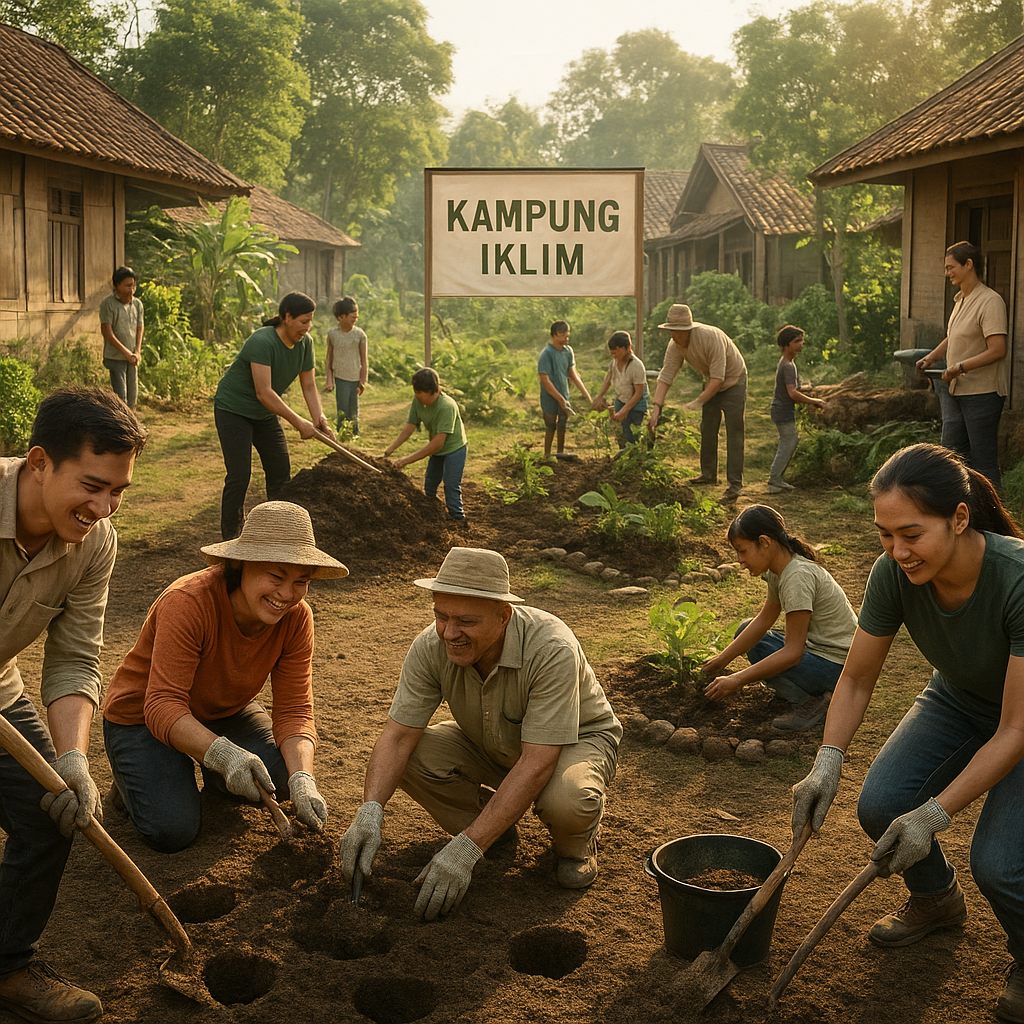 Kampung Iklim: Masyarakat Sipil Jadi Garda Terdepan Adaptasi Perubahan Iklim