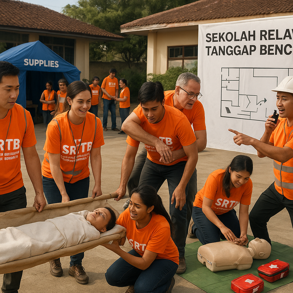 Sekolah Relawan Tanggap Bencana (SRTB): Latih Warga Jadi Penolong Pertama