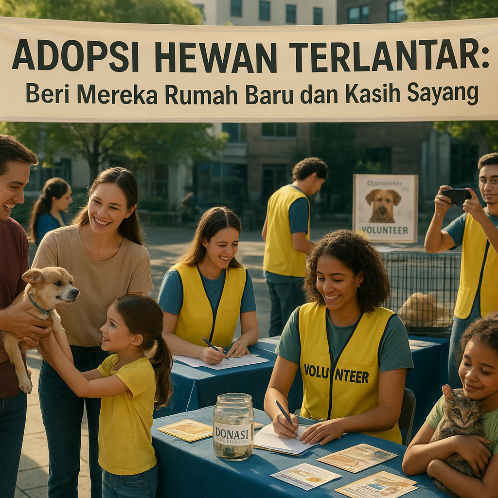 Adopsi Hewan Terlantar: Beri Mereka Rumah Baru dan Kasih Sayang
