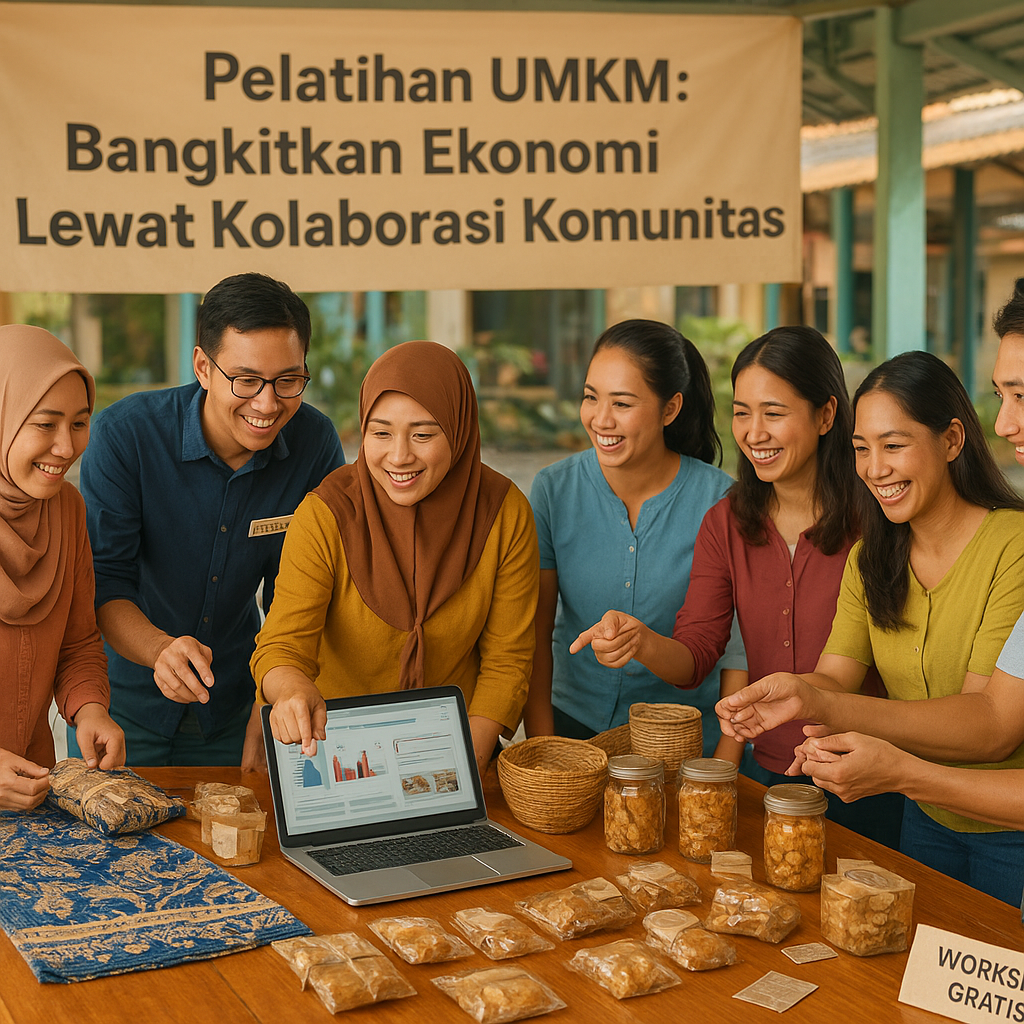 Pelatihan UMKM: Bangkitkan Ekonomi Lewat Kolaborasi Komunitas