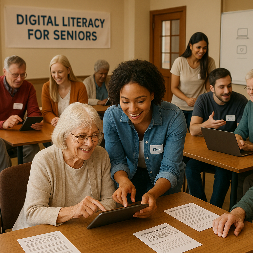 Literasi Digital untuk Lansia: Menghubungkan Generasi Lewat Teknologi