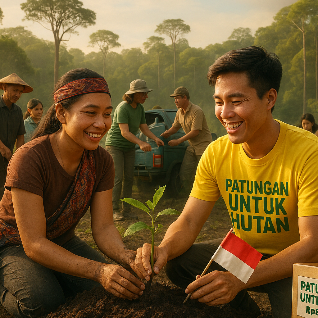 Patungan Untuk Hutan: Kolaborasi Dana Selamatkan Paru-Paru Kalimantan