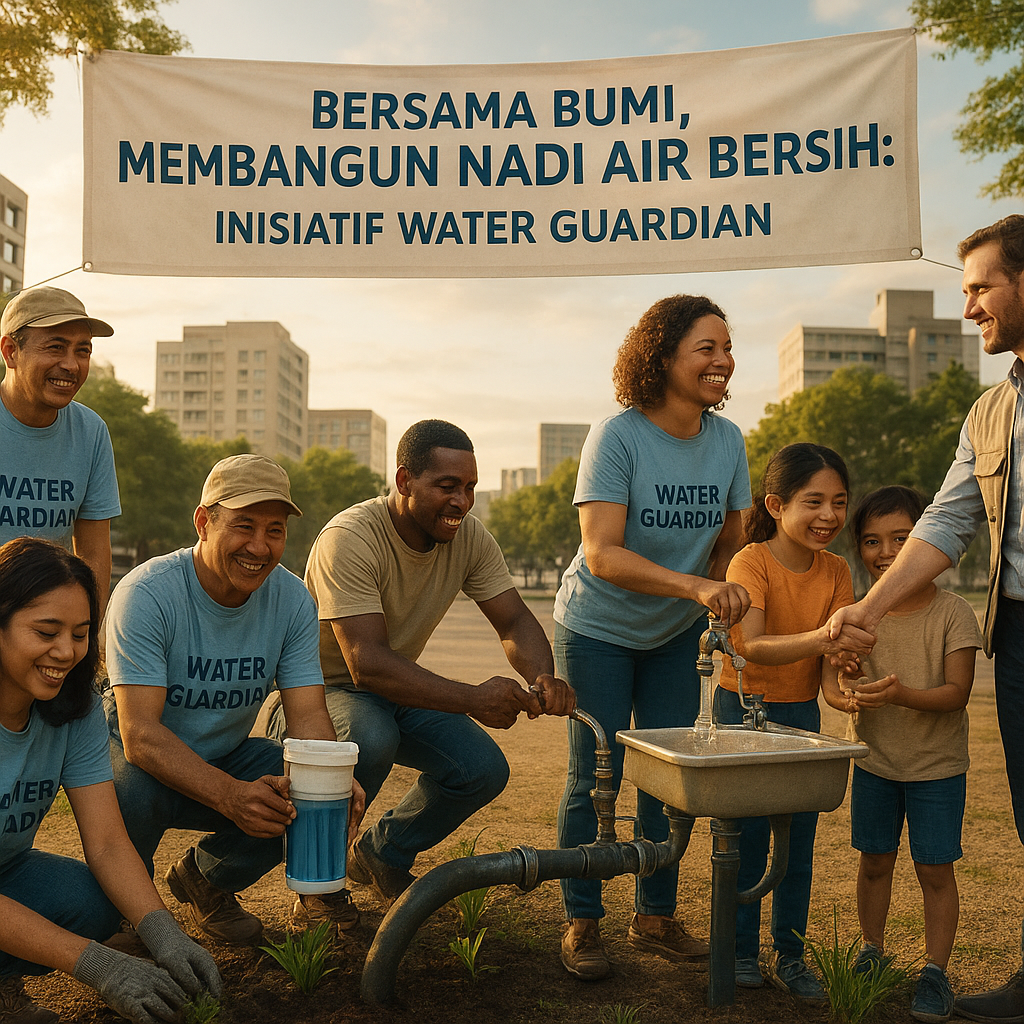 Bersama Bumi, Membangun Nadi Air Bersih: Inisiatif Water Guardian