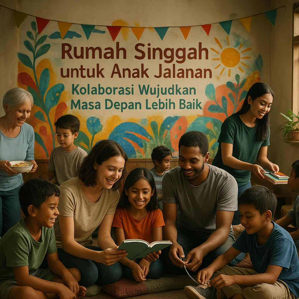 Rumah Singgah untuk Anak Jalanan: Kolaborasi Wujudkan Masa Depan Lebih Baik