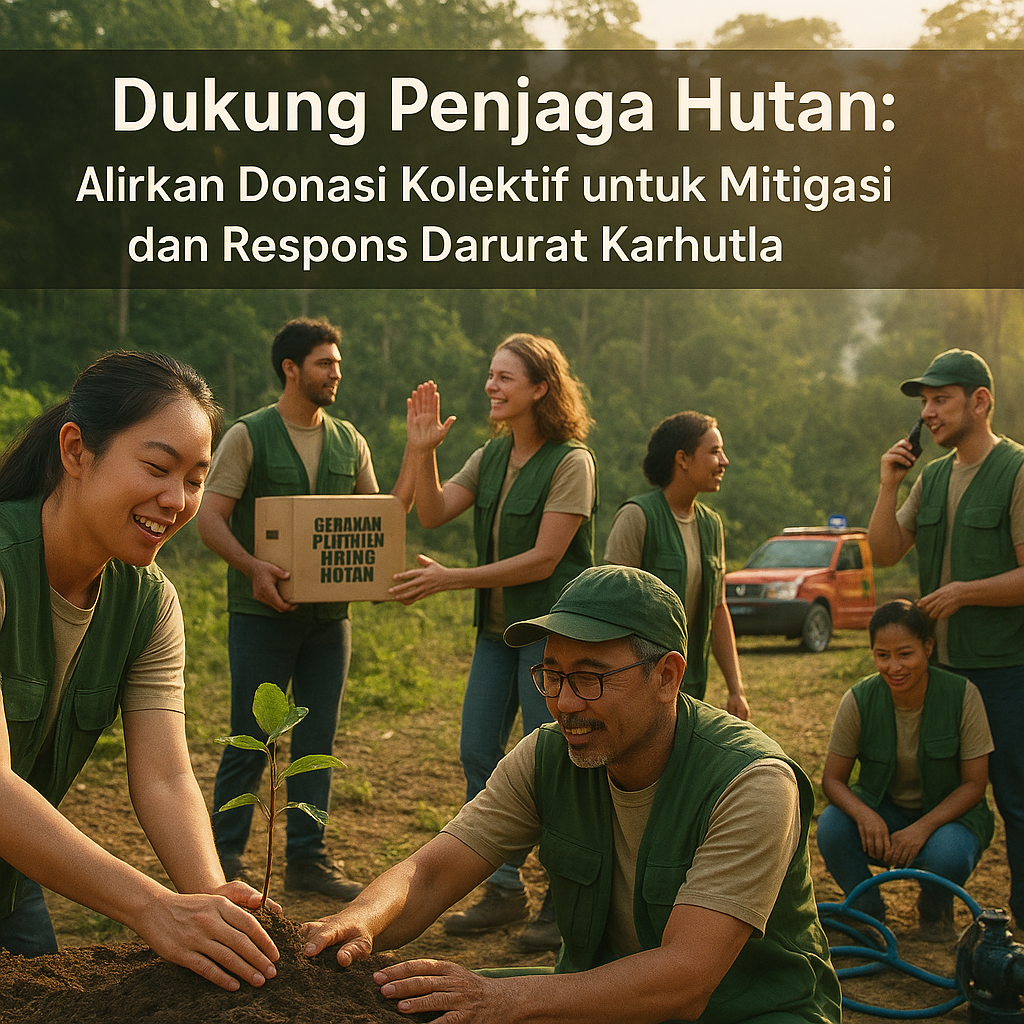 Dukung Penjaga Hutan: Alirkan Donasi Kolektif untuk Mitigasi dan Respons Darurat Karhutla