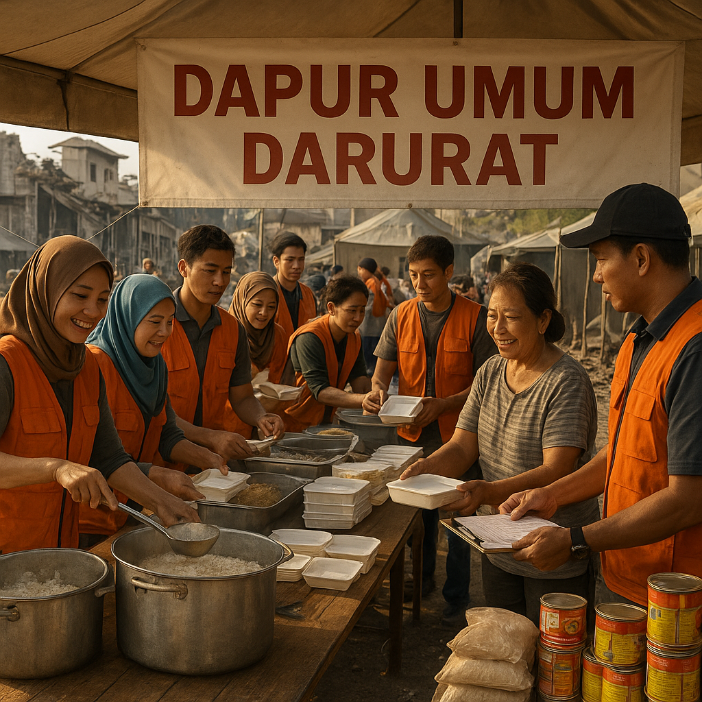 Dapur Umum Darurat: Aksi Cepat Relawan Saat Bencana Melanda