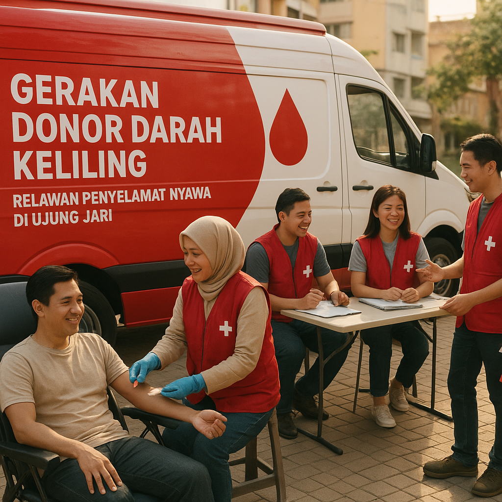 Gerakan Donor Darah Keliling: Relawan Penyelamat Nyawa di Ujung Jari