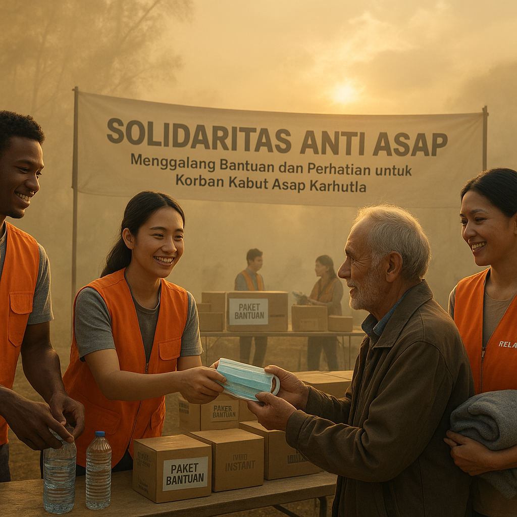 Solidaritas Anti Asap: Menggalang Bantuan dan Perhatian untuk Korban Kabut Asap Karhutla