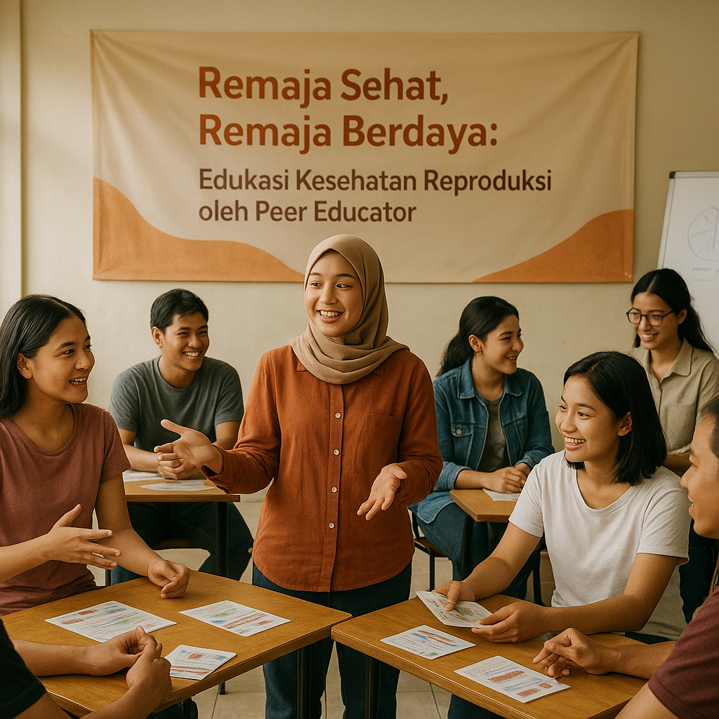 Remaja Sehat, Remaja Berdaya: Edukasi Kesehatan Reproduksi oleh Peer Educator
