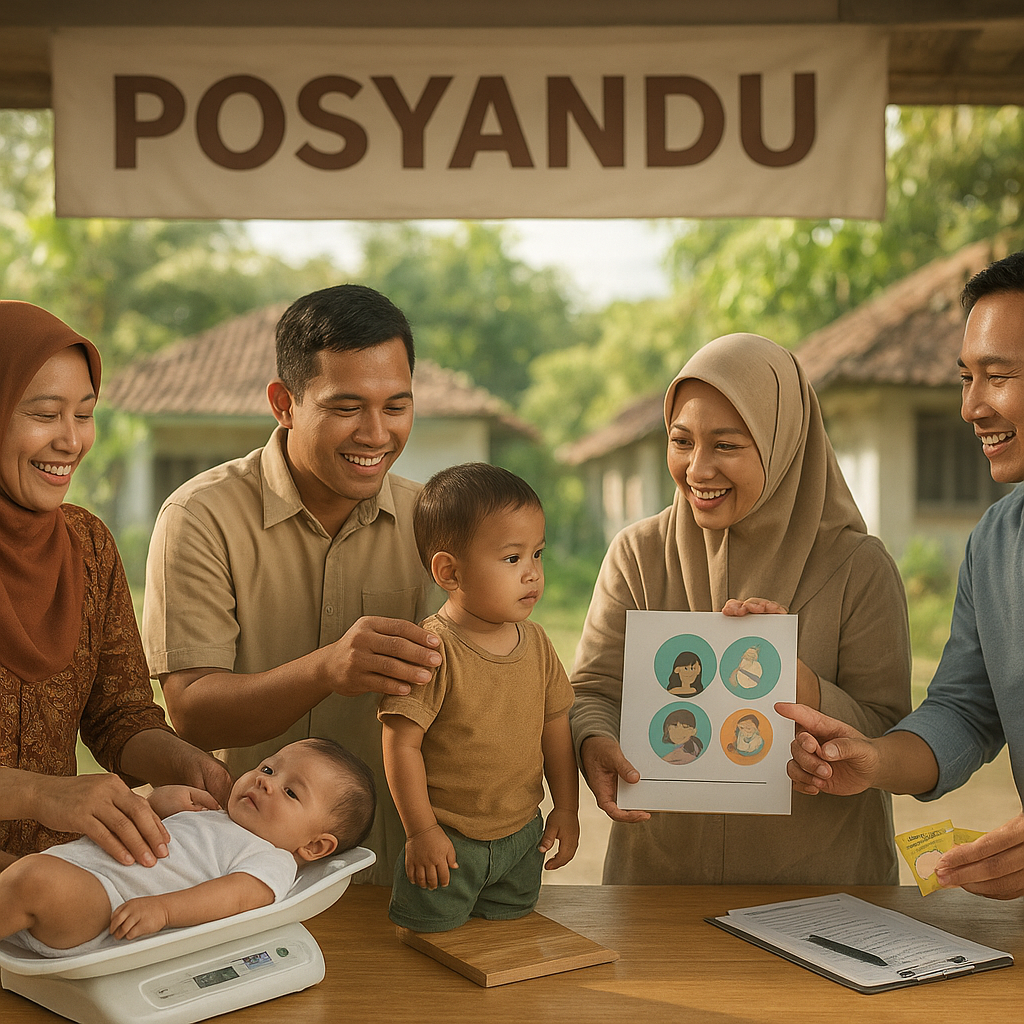 Gotong Royong Revitalisasi Posyandu: Wujudkan Kader Kesehatan Tangguh untuk Ibu dan Anak