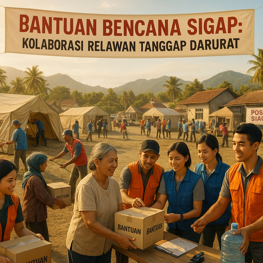 Bantuan Bencana Sigap: Kolaborasi Relawan Tanggap Darurat