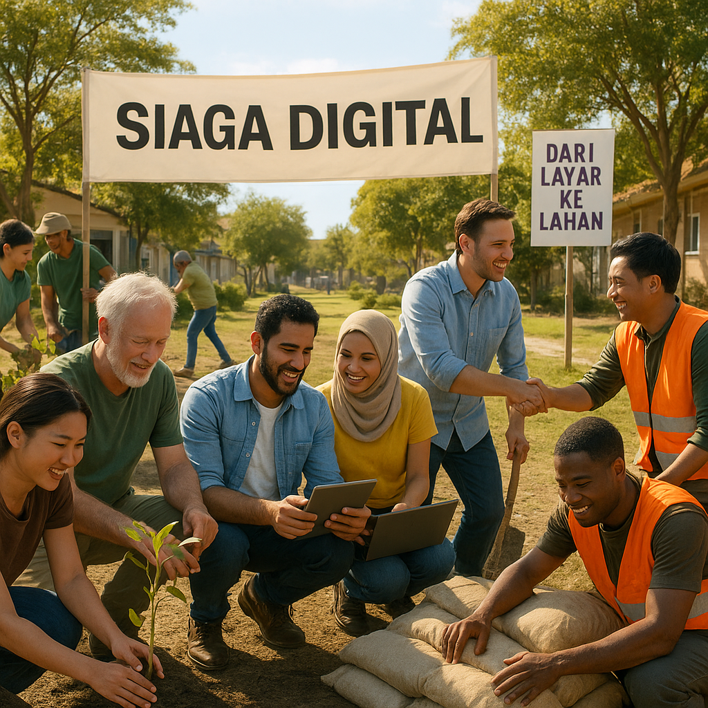 Dari Layar ke Lahan: Kolaborasi Digital untuk Mitigasi Bencana yang Nyata