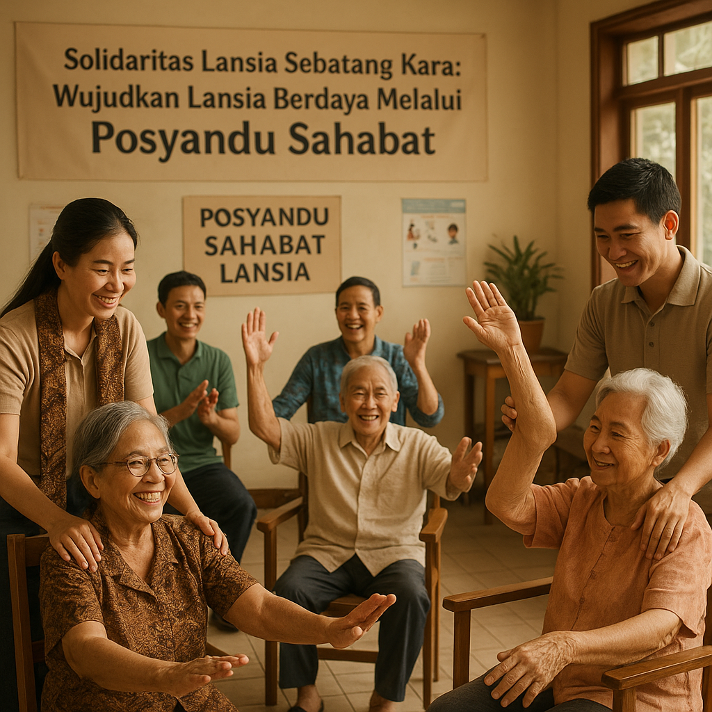 Solidaritas Lansia Sebatang Kara: Wujudkan Lansia Berdaya Melalui Posyandu Sahabat