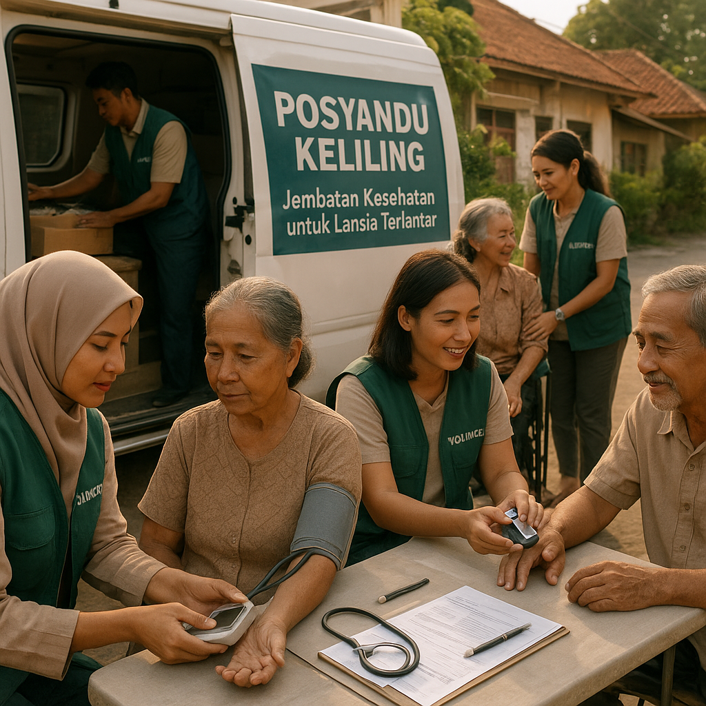 Posyandu Keliling, Jembatan Kesehatan untuk Lansia Terlantar