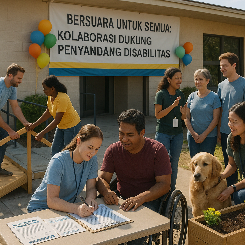 Bersuara untuk Semua: Kolaborasi Dukung Penyandang Disabilitas