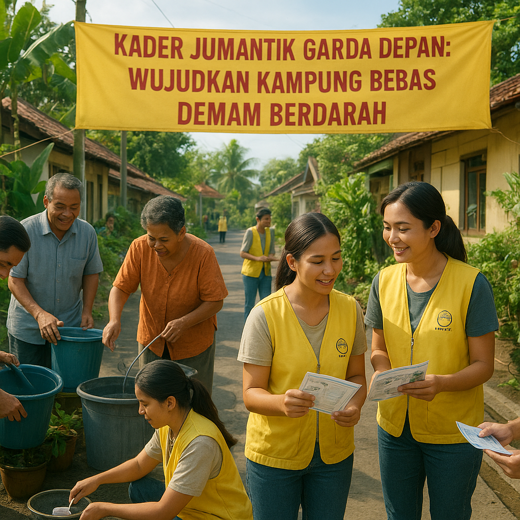 Kader Jumantik Garda Depan: Wujudkan Kampung Bebas Demam Berdarah