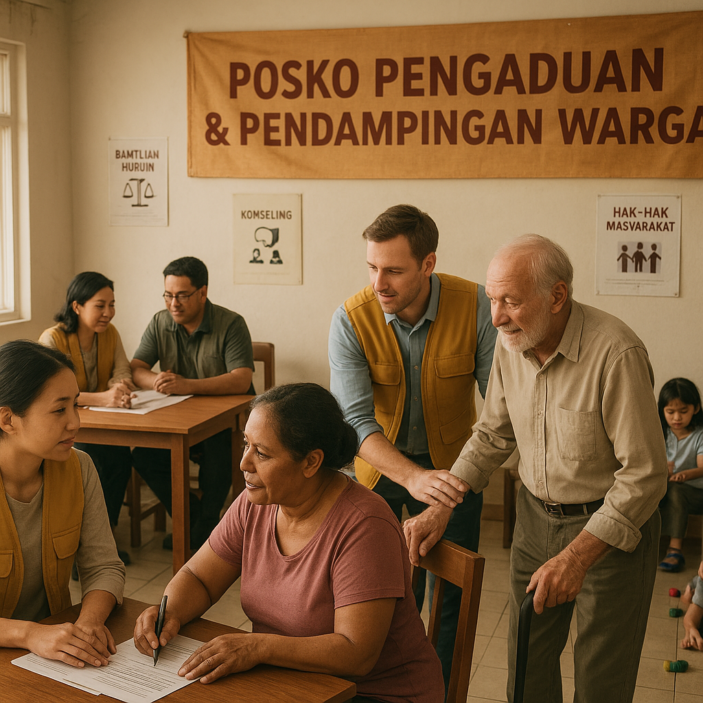 Posko Pengaduan & Pendampingan Warga: Hadirkan Keadilan di Tingkat Akar Rumput