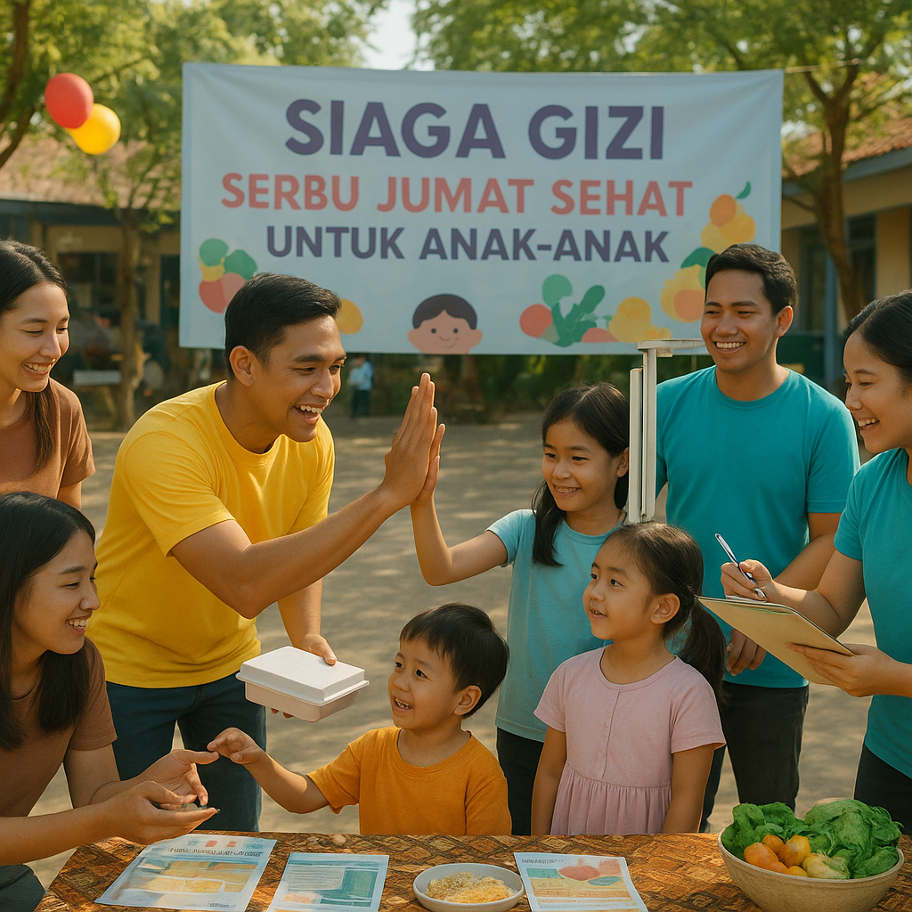 Siaga Gizi: Serbu Jumat Sehat untuk Anak-Anak sebagai Upaya Cegah Stunting