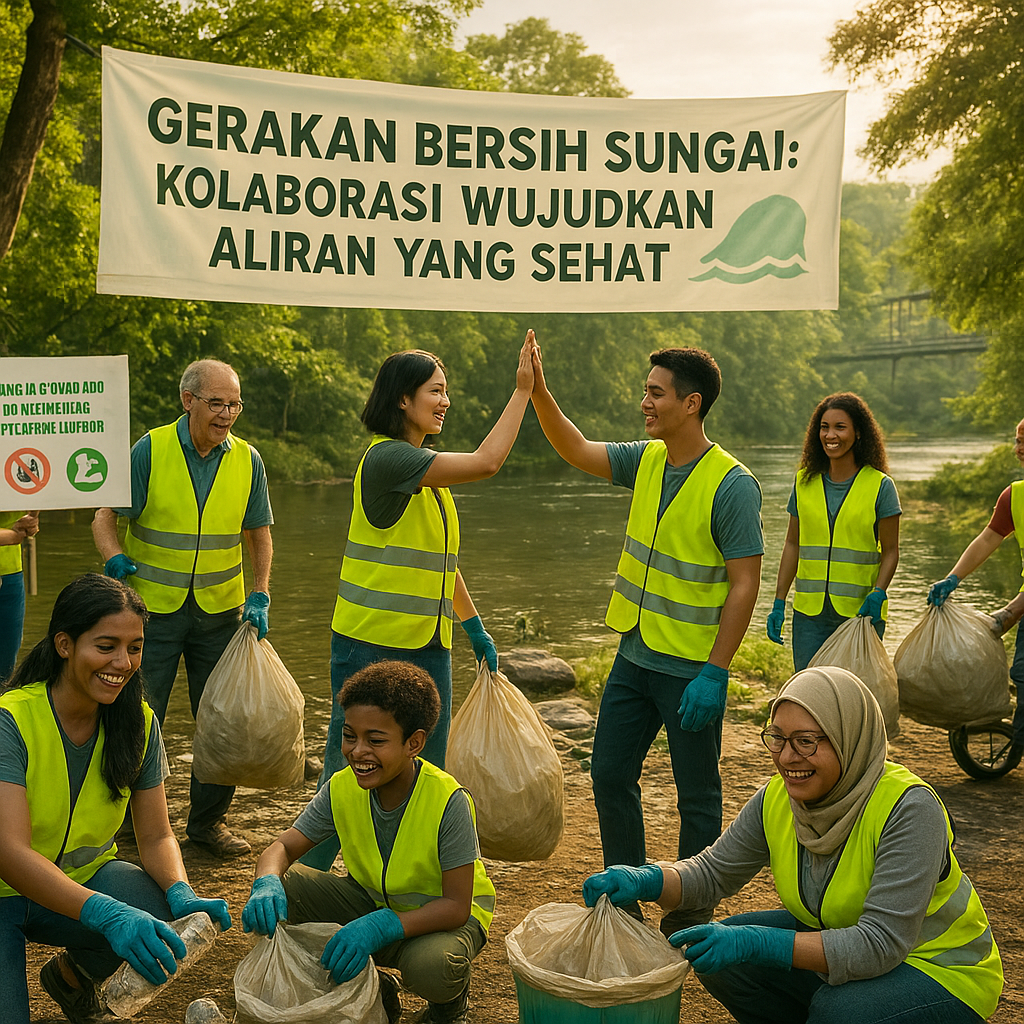 Gerakan Bersih Sungai: Kolaborasi Wujudkan Aliran yang Sehat