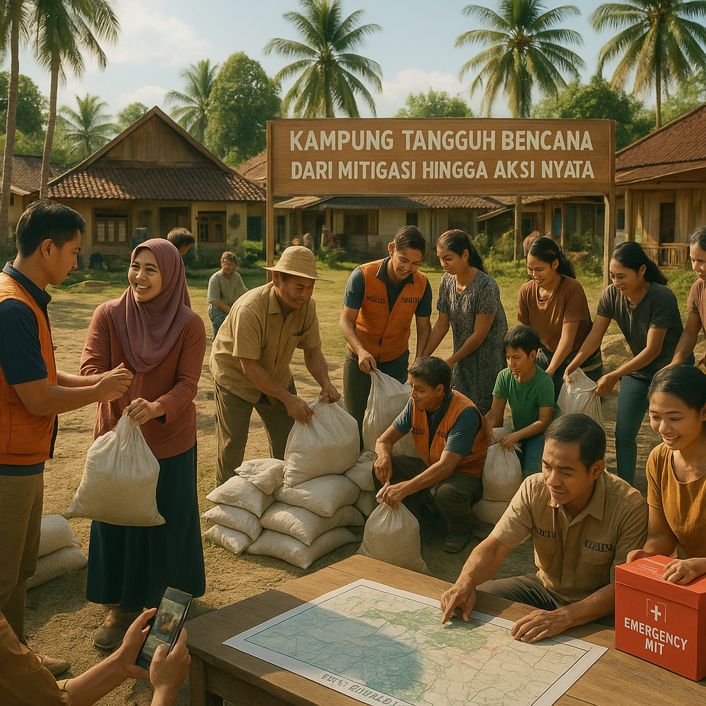 Kampung Tangguh Bencana: Dari Mitigasi Hingga Aksi Nyata