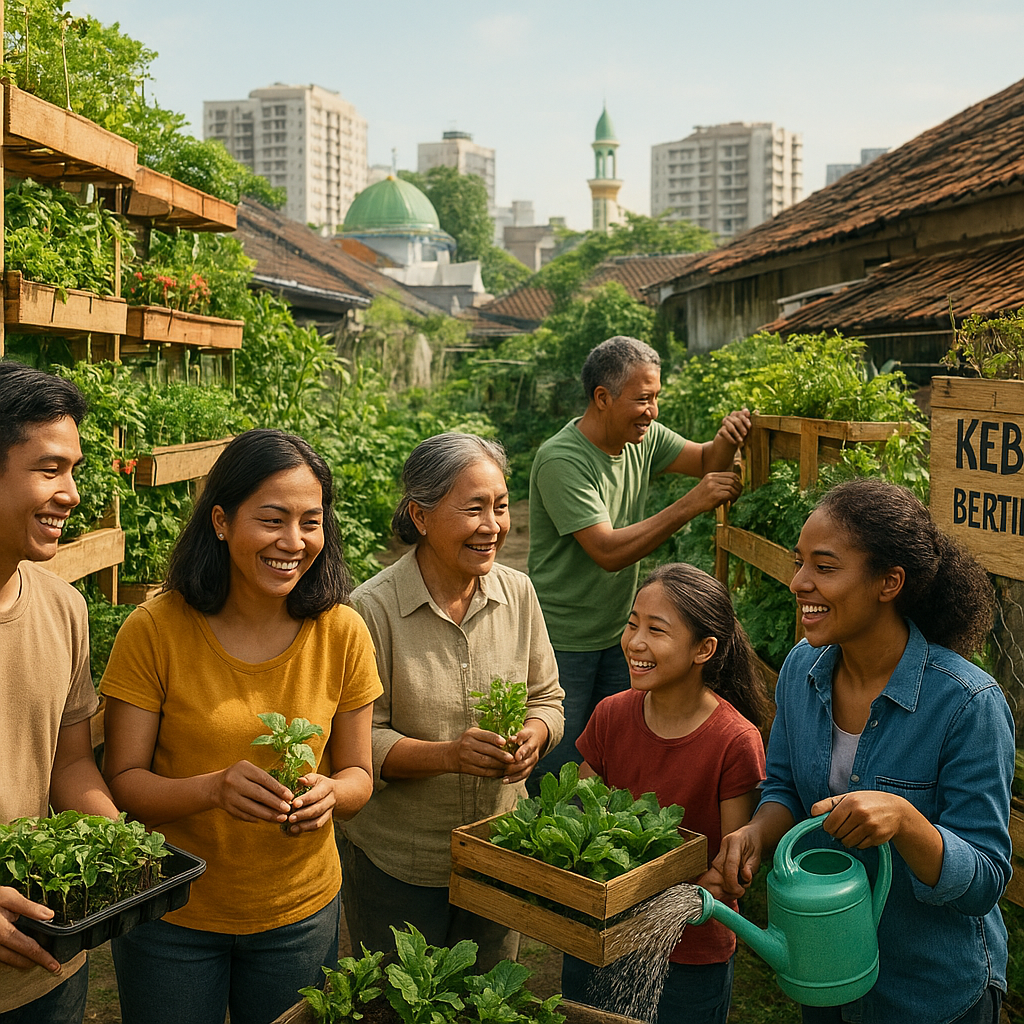 Urban Farming di Lahan Sempit: Gerakan 'Kebun Bertingkat' Menginspirasi Kota