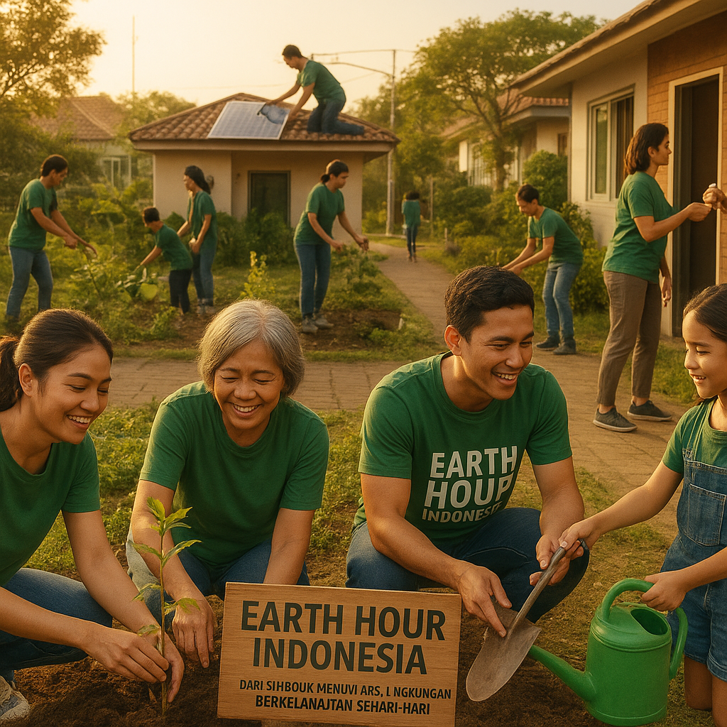 Earth Hour Indonesia: Dari Simbolik Menuju Aksi Lingkungan Berkelanjutan Sehari-hari