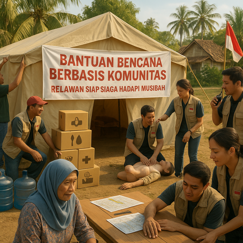 Bantuan Bencana Berbasis Komunitas: Relawan Siap Siaga Hadapi Musibah