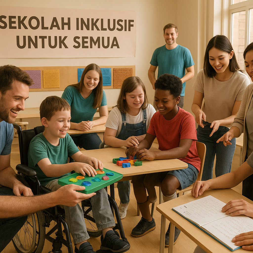 Sekolah Inklusif untuk Semua: Relawan Dukung Anak Disabilitas