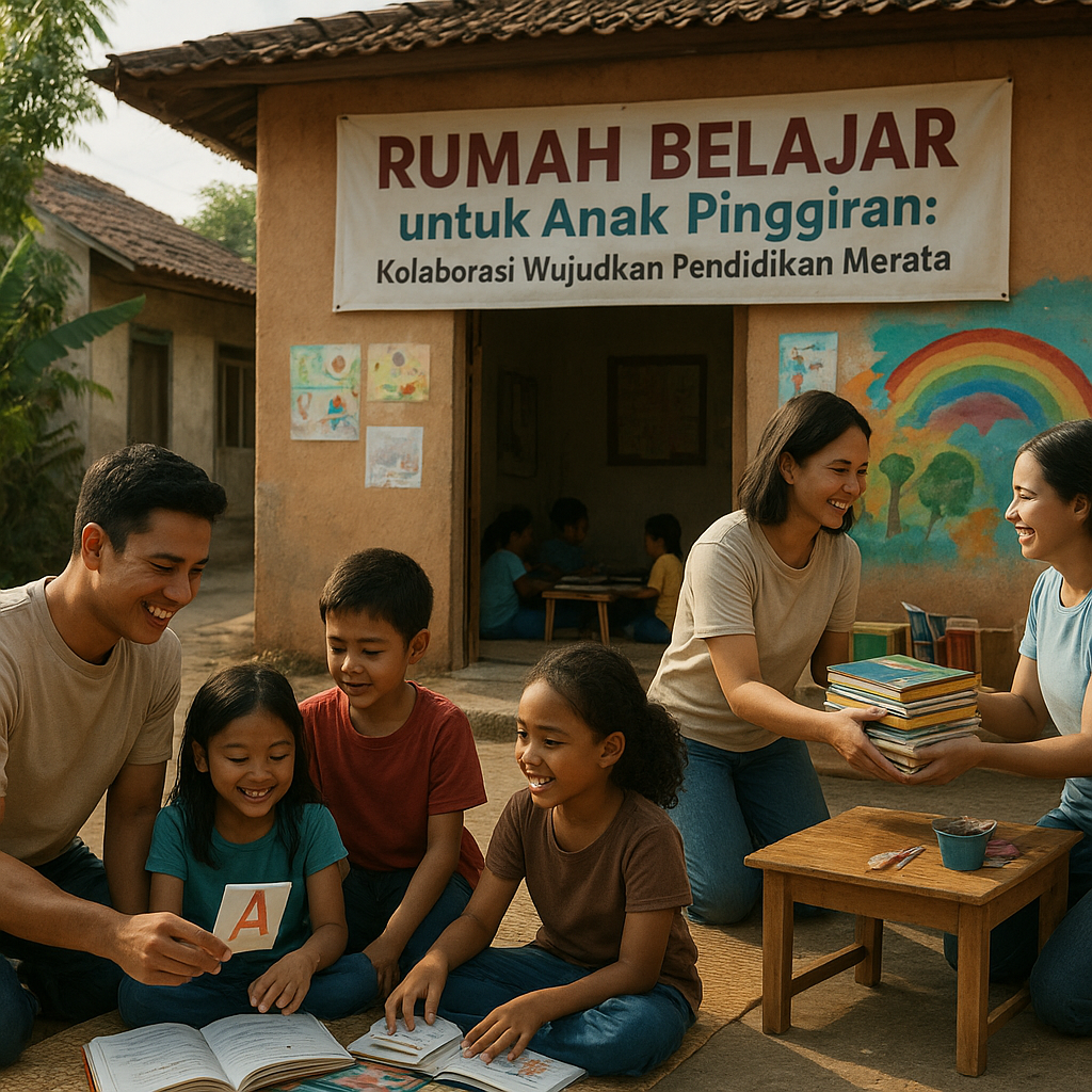 Rumah Belajar untuk Anak Pinggiran: Kolaborasi Wujudkan Pendidikan Merata