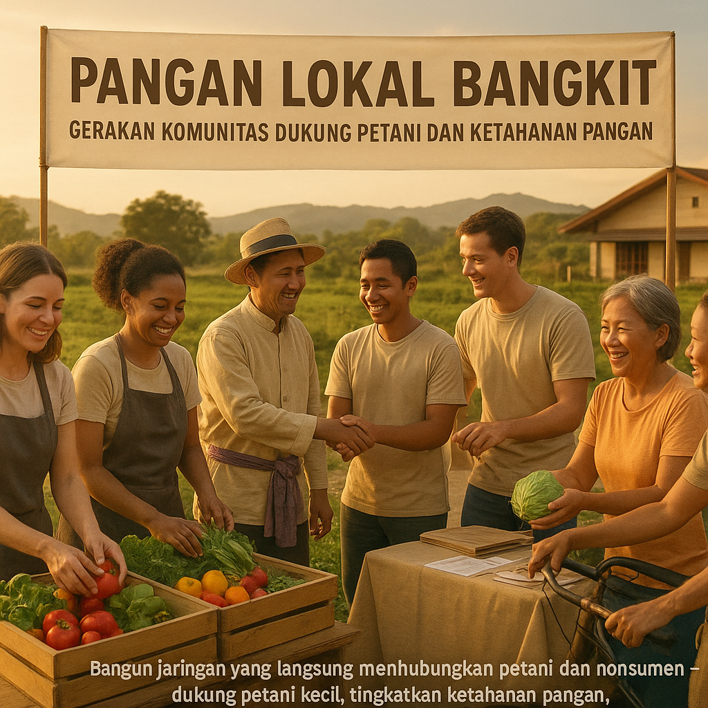Pangan Lokal Bangkit: Gerakan Komunitas Dukung Petani dan Ketahanan Food