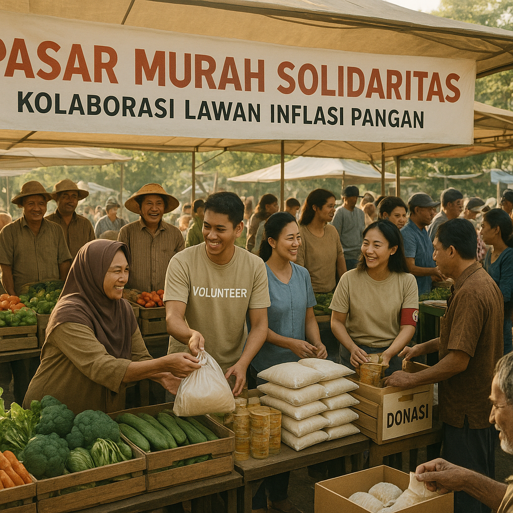 Pasar Murah Solidaritas: Kolaborasi Lawan Inflasi Pangan