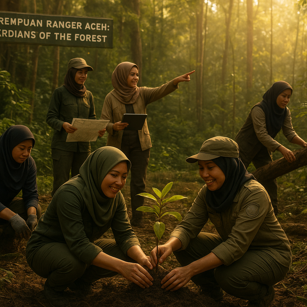 Perempuan Ranger Aceh: Guardians of the Forest yang Menginspirasi Aksi Nyata