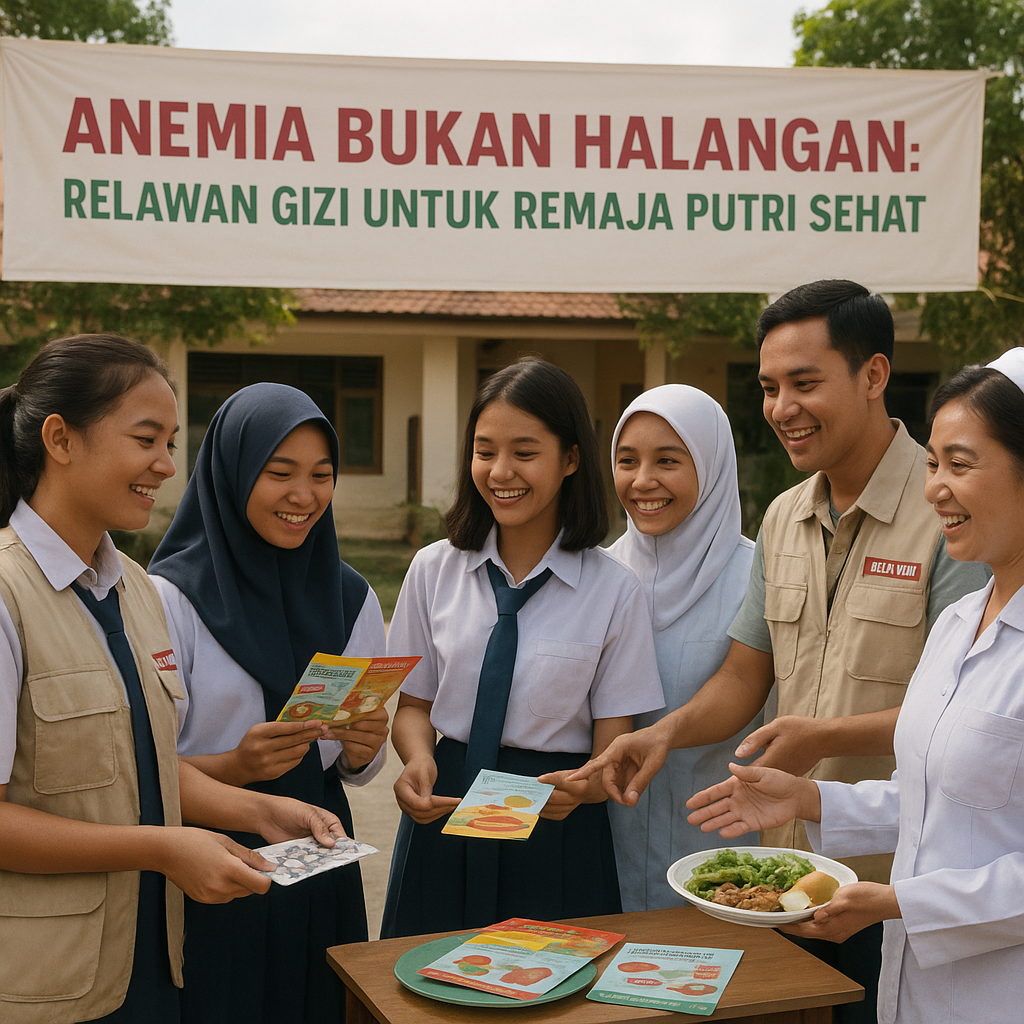 Anemia Bukan Halangan: Relawan Gizi untuk Remaja Putri Sehat