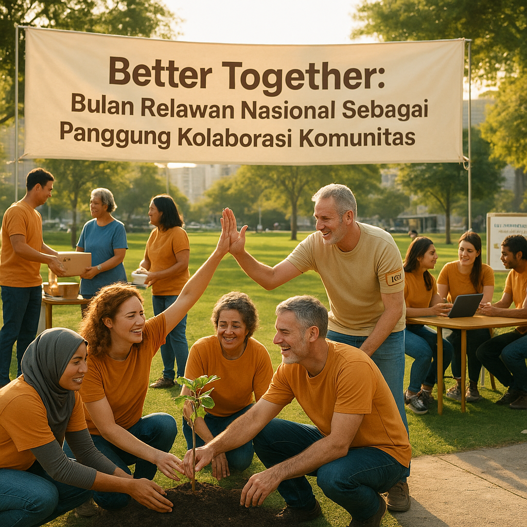 Better Together: Bulan Relawan Nasional Sebagai Panggung Kolaborasi Komunitas