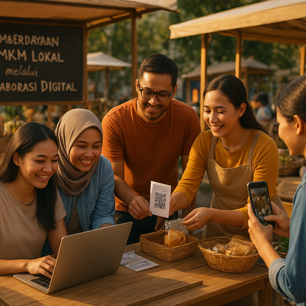 Pemberdayaan UMKM Lokal melalui Kolaborasi Digital