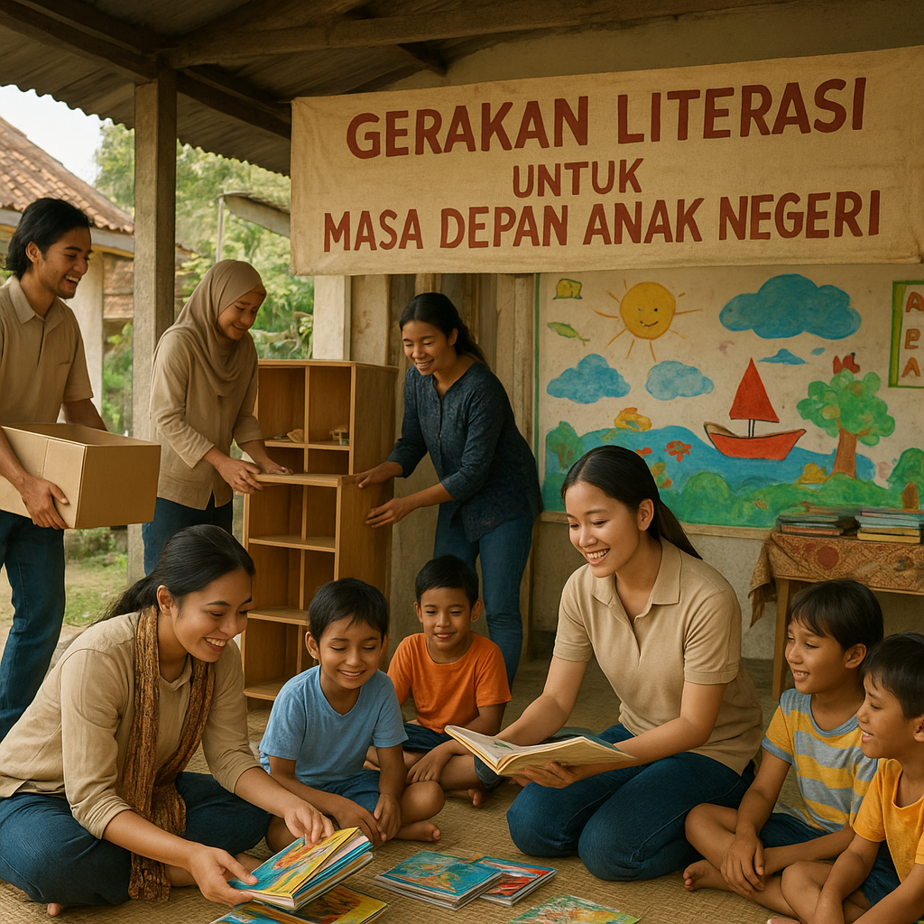 Gerakan Literasi untuk Masa Depan Anak Negeri