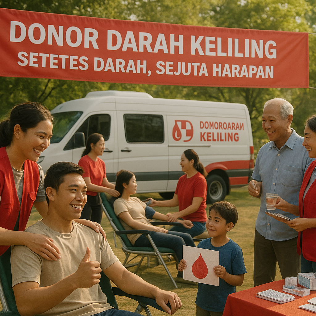 Donor Darah Keliling: Setetes Darah, Sejuta Harapan