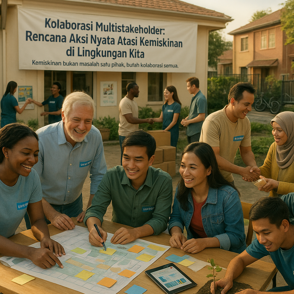 Kolaborasi Multistakeholder: Rencana Aksi Nyata Atasi Kemiskinan di Lingkungan Kita
