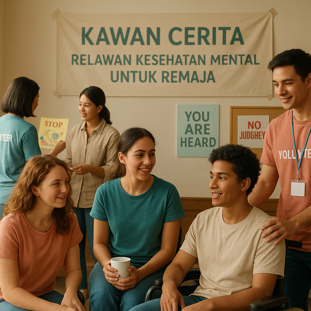 Kawan Cerita: Relawan Kesehatan Mental untuk Remaja
