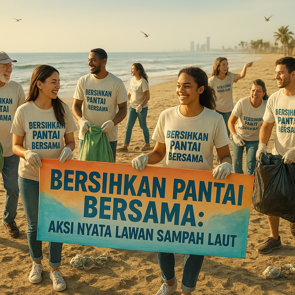 Bersihkan Pantai Bersama: Aksi Nyata Lawan Sampah Laut