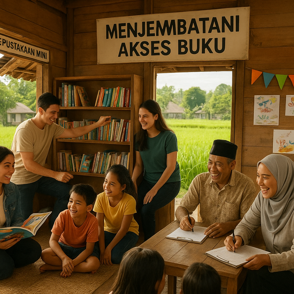 Menjembatani Akses Buku: Relawan Literasi untuk Anak-Anak di Pelosok Negeri