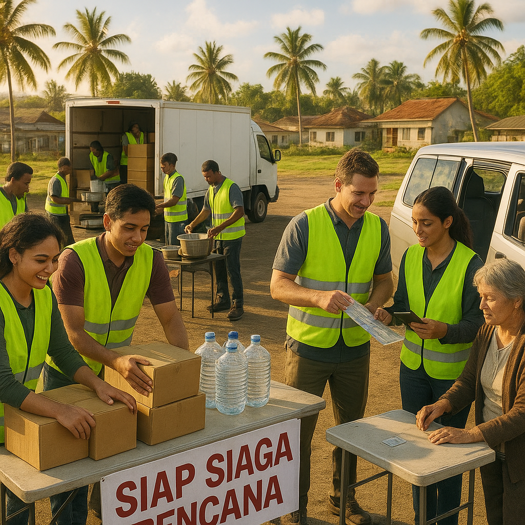 Siap Siaga Bencana: Relawan Logistik Kemanusiaan Dibutuhkan Musim Badai