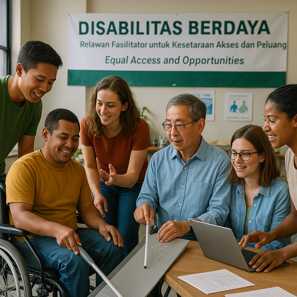 Disabilitas Berdaya: Relawan Fasilitator untuk Kesetaraan Akses dan Peluang