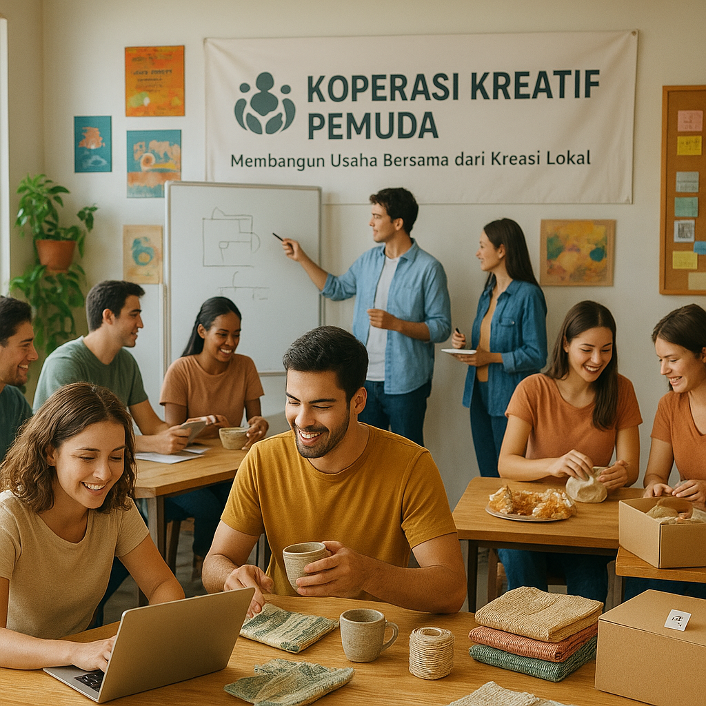 Koperasi Kreatif Pemuda: Membangun Usaha Bersama dari Kreasi Lokal
